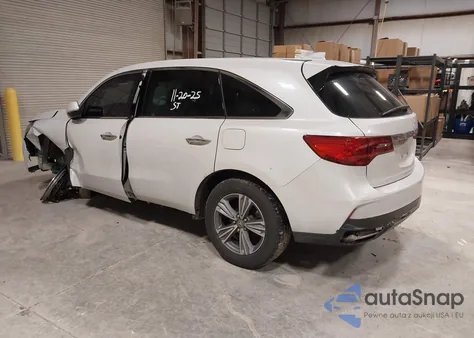 2020 Acura Mdx Standard z USA, uszkodzony, nr VIN 5J8YD3H31LL014131
